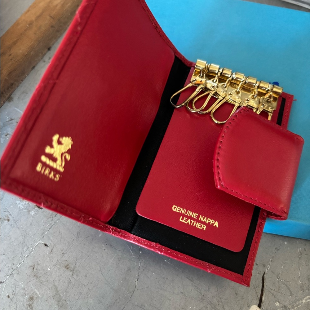 NIB Birks Key & card holder